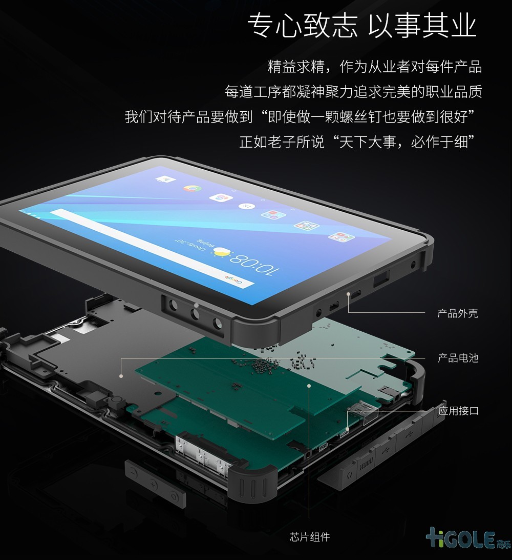 GPS/北斗導航三防平板電腦